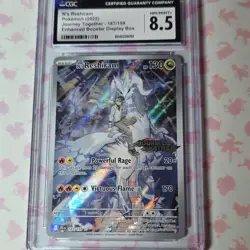 Pokemon TCG N's Reshiram Journey Together Illustration Rare Holo CGC 8.5 167/159 - Image 1