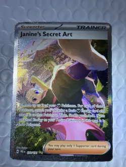 Pokemon TCG Janine's Secret Art 173/131 Prismatic Evolutions Rare Holo - Image 1