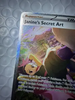 Pokemon TCG Janine's Secret Art 173/131 Prismatic Evolutions Rare Holo - Image 5