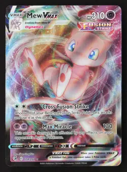 Mew VMAX Ultra Rare Holo SWSH08 114/264 NM Pokemon TCG - Image 1