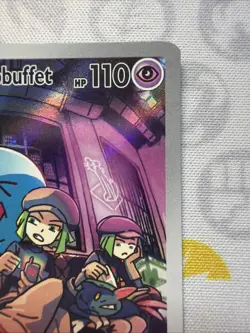 Pokemon Team Rocket's Wobbuffet 203 SV10 Promo Full Art Holo NM - Image 3
