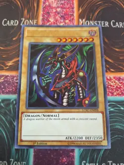 Yu-Gi-Oh! Mikazukinoyaiba LCKC-EN098 Ultra Rare 1st Edition Near Mint - Image 1