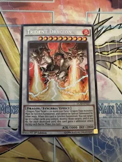Yu-Gi-Oh! Trident Dragion LC5D-EN237 1st Edition Secret Rare NM - Image 1
