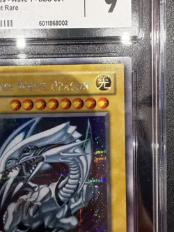 Yu-Gi-Oh! Blue-Eyes White Dragon DDS-001 CGC 9 Mint - Image 4
