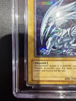 Yu-Gi-Oh! Blue-Eyes White Dragon DDS-001 CGC 9 Mint - Image 5