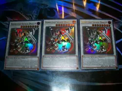 3x Borreload Savage Dragon 1st Edition Ultra Rare RA01-EN033 Yu-Gi-Oh - Image 1