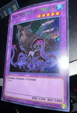 Yugioh Sea Monster of Theseus MP17-EN231 Secret Rare 1st Ed NM - Image 2