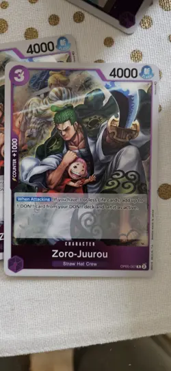 4 Zoro-Juurou OP05-067 R One Piece Awakening Of The New Era English Playset X4 - Image 2