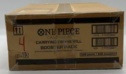 One Piece TCG OP-13 Carying On His Will 12-Booster Box Case Factory SEALED EN - Image 5