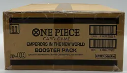 One Piece OP-09 Emperors In The New World Booster Box Case Factory SEALED EN - Image 3