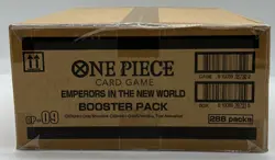 One Piece OP-09 Emperors In The New World Booster Box Case Factory SEALED EN - Image 5