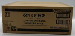 One Piece TCG OP-13 Carying On His Will 12-Booster Box Case SEALED EN - Image 4