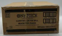 One Piece TCG OP-13 Carying On His Will 12-Booster Box Case SEALED EN - Image 5