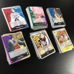 English OP04 (COMPLETE SET 120 CARDS NM) One Piece Kingdoms of Intrigue CCG LOT - Image 2