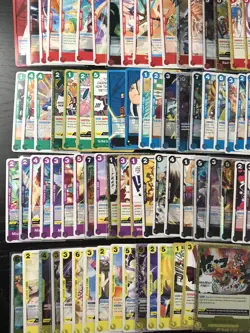 English OP04 (COMPLETE SET 120 CARDS NM) One Piece Kingdoms of Intrigue CCG LOT - Image 5