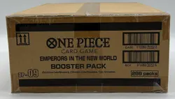 One Piece TCG OP-09 Emperors In The New World 12-Booster Box Case SEALED EN - Image 3