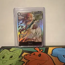 Nami SR OP15-086 Adventure on KAMI’s Island ENGLISH ONE PIECE Card OP15 - Image 1