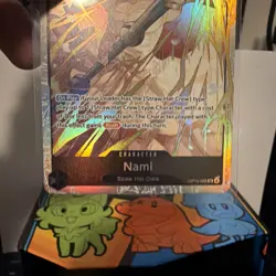 Nami SR OP15-086 Adventure on KAMI’s Island ENGLISH ONE PIECE Card OP15 - Image 4