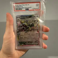 Umbreon ex PSA 9 MINT (2025) Pokemon Prismatic Evolutions Stamped 060/131 - Image 3