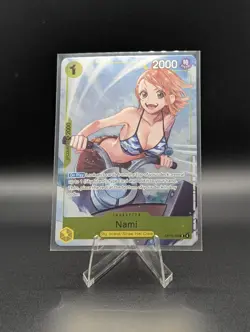 OP15-108 NAMI DASH PACK ENGLISH ADVENTURE ON KAMIS ISLAND ONE PIECE TCG - Image 1