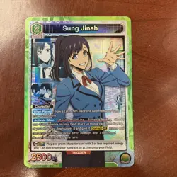 Union Arena Solo Leveling Sung Jinah SR - Image 1