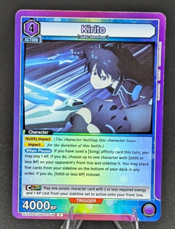 Union Arena Kirito UEX06BT/SAO-2-036 (R) - UEX06BT: Sword Art Online Vol. 2 - Image 1