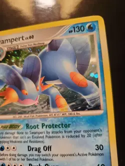 Swampert 12/14 Holo Rare Pokemon TCG DP Platinum Supreme Victors Card Very LP - Image 5