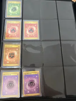 HUGE Pokemon Energy Lot. Holo, Gold, Stamped. Top Loader Binders Over 550 cards - Image 5