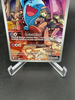 POKEMON CENTER LP Team Rocket’s Wobbuffet SVP 203 Destined Rivals Pokemon Card - Image 3
