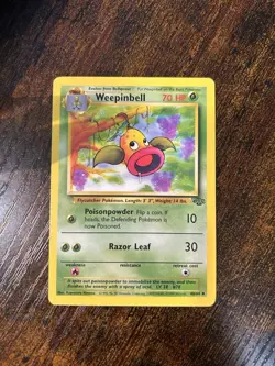 Weepinbell 48/64 Uncommon Jungle Pokemon Card - Image 2