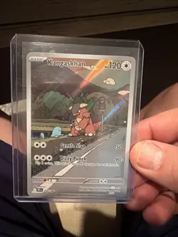 Pokemon TCG Kangaskhan Destined Rivals Illustration Rare Card 204/182 SV10 - Image 1