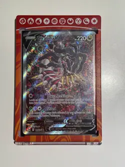 Giratina V Alt Art #186/196 Lost Origin SWSH Holo Pokemon Card TCG NM Ungraded - Image 2