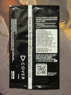 56x hololive Official Card Game Monthly Tournament Pack Vol. 1 2025 *SEALED* NEW - Image 2