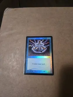 Magic The Gathering Counterspell Foil Instant Blue 2001 Mark Romanoski Art - Image 5