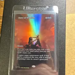 Force of Negation (Borderless) Avatar: The Last Airbender: Eternal-Legal Foil - Image 1
