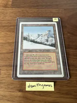 Wizards of the Coast Taiga Rare Land Revised Regular Rob Alexander - Image 1