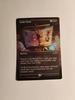 Grim Tutor (Alternate Art) Core Set 2021 Foil - Image 1