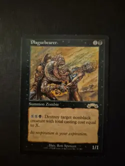 Plaguebearer MtG Exodus NM - Image 1