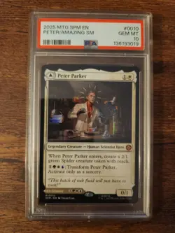 MTG Spider-Man Peter Parker/Amazing Spider-Man M0010 PSA10 POP 9 - Image 1