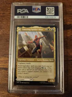 MTG Spider-Man Peter Parker/Amazing Spider-Man M0010 PSA10 POP 9 - Image 2