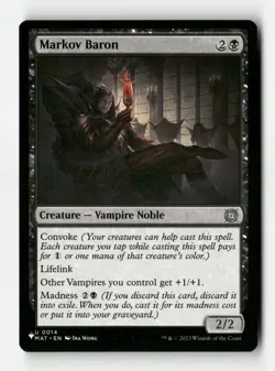 March of the Machine: The Aftermath Magic: The Gathering Markov Baron - Image 1