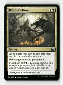 Rite of Oblivion Innistrad: Midnight Hunt Regular - Image 1
