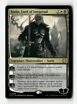 Sorin, Lord of Innistrad - #289 - Non Foil - MTG - Near Mint - Image 1