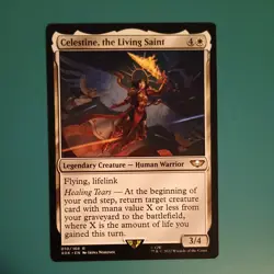 Celestine, the Living Saint | NM | Regular | Warhammer 40K #10 | MTG - Image 1
