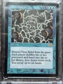 Magic: The Gathering Time Spiral Urza's Saga Blue Rare Sorcery English - Image 1