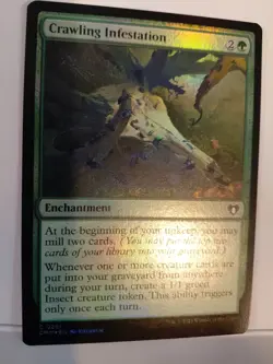 Crawling Infestation Commander Masters Foil - Image 1