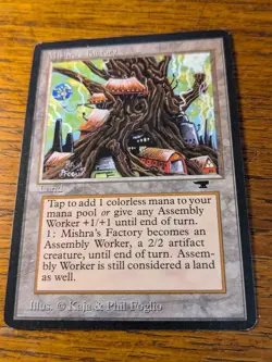 MTG Antiquities - Mishra's Factory - Spring version - LP - Image 1