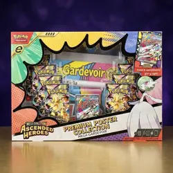 Pokemon TCG Ascended Heroes Mega Lucario Premium Poster Collection New Sealed - Image 1