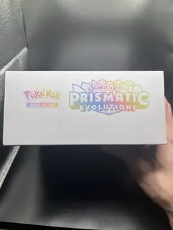 Pokemon TCG: Prismatic Evolutions ETB Pokemon Center Exclusive SEALED W/CASE! - Image 3