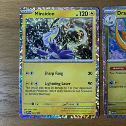 Pokemon - McDonald's Promo - Dragon Discovery - Miraidon & Dragonite - (2) Cards - Image 2